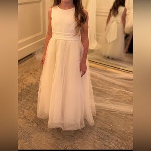 Ivory Flower girl dress